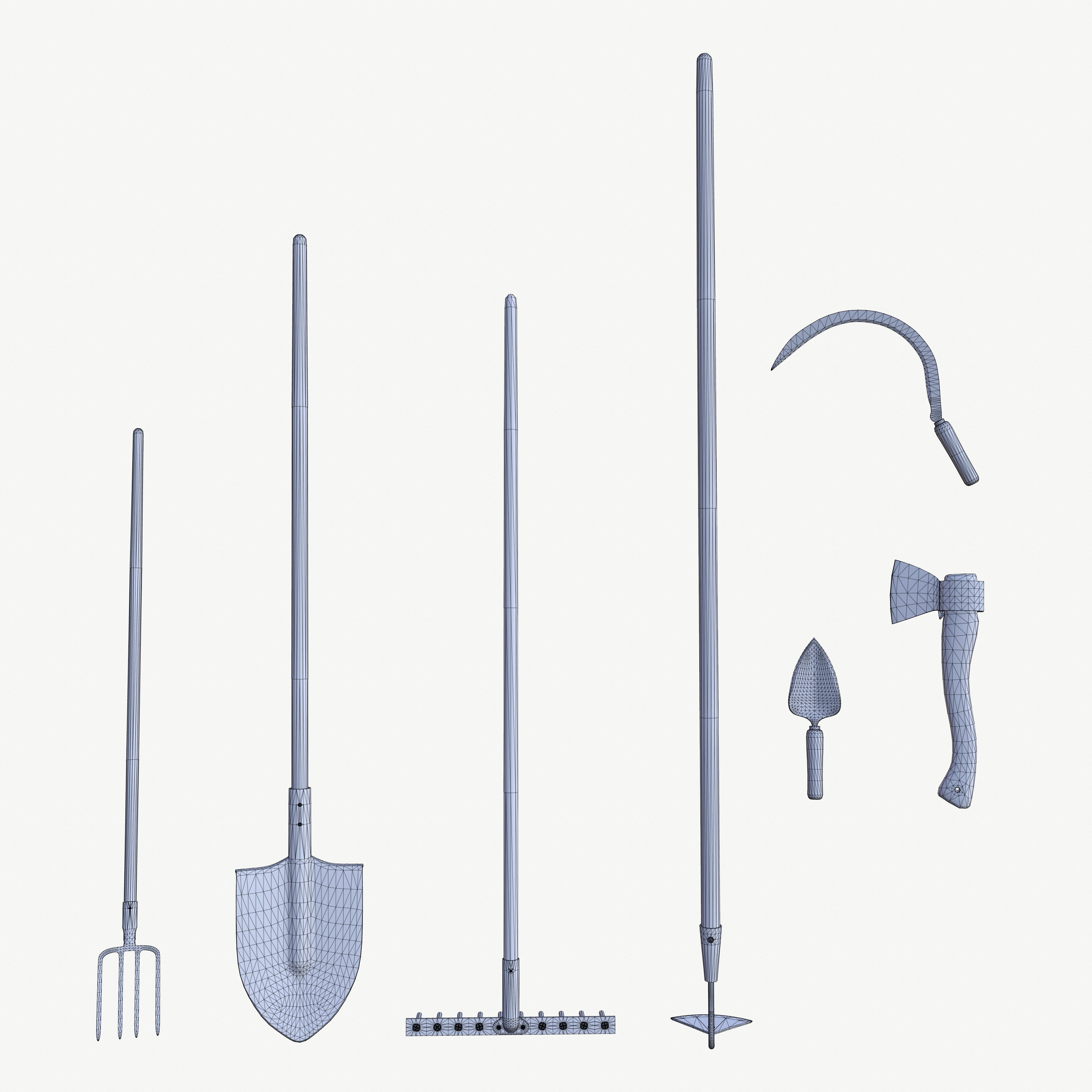 Gardening hand tools collection _12