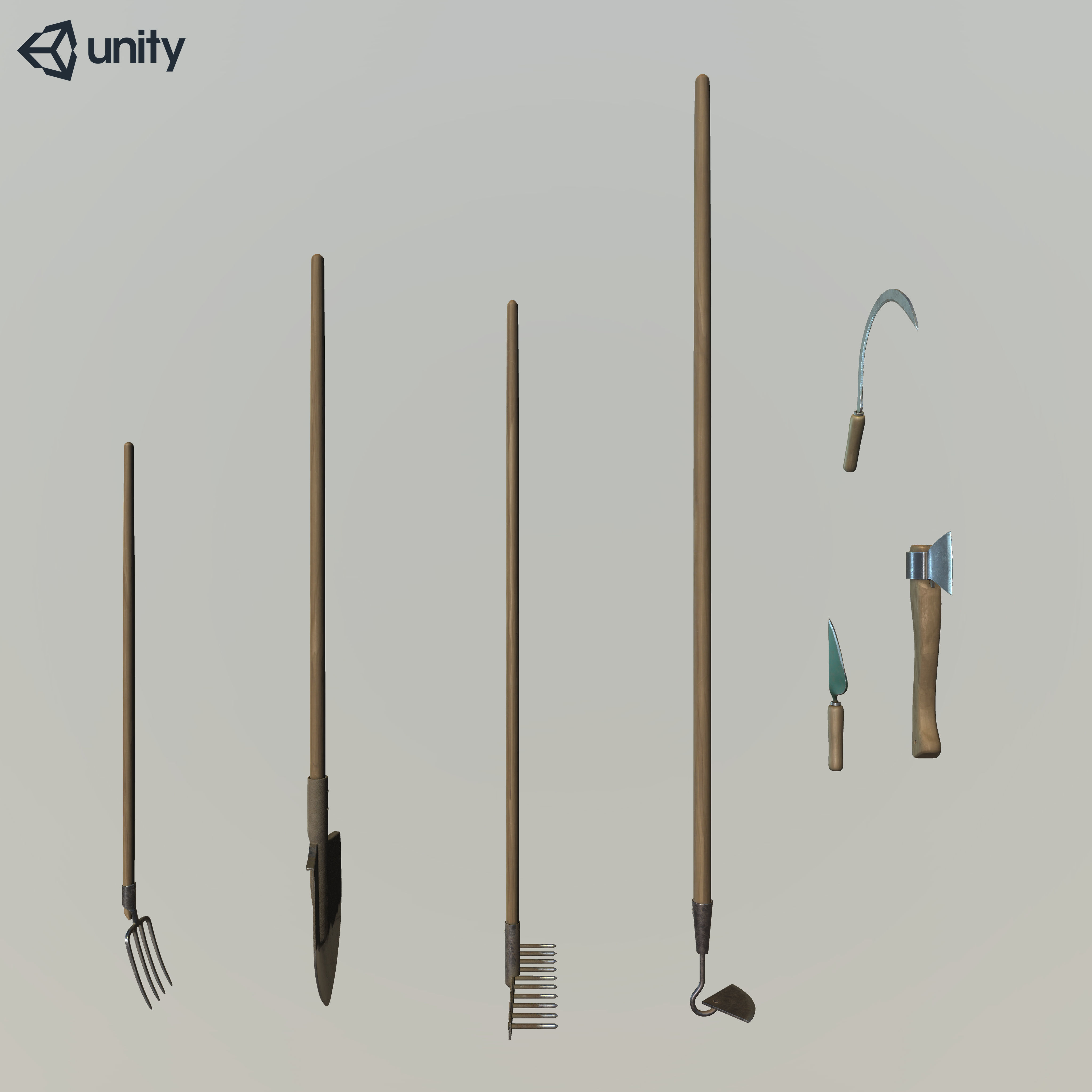 Gardening hand tools collection _6