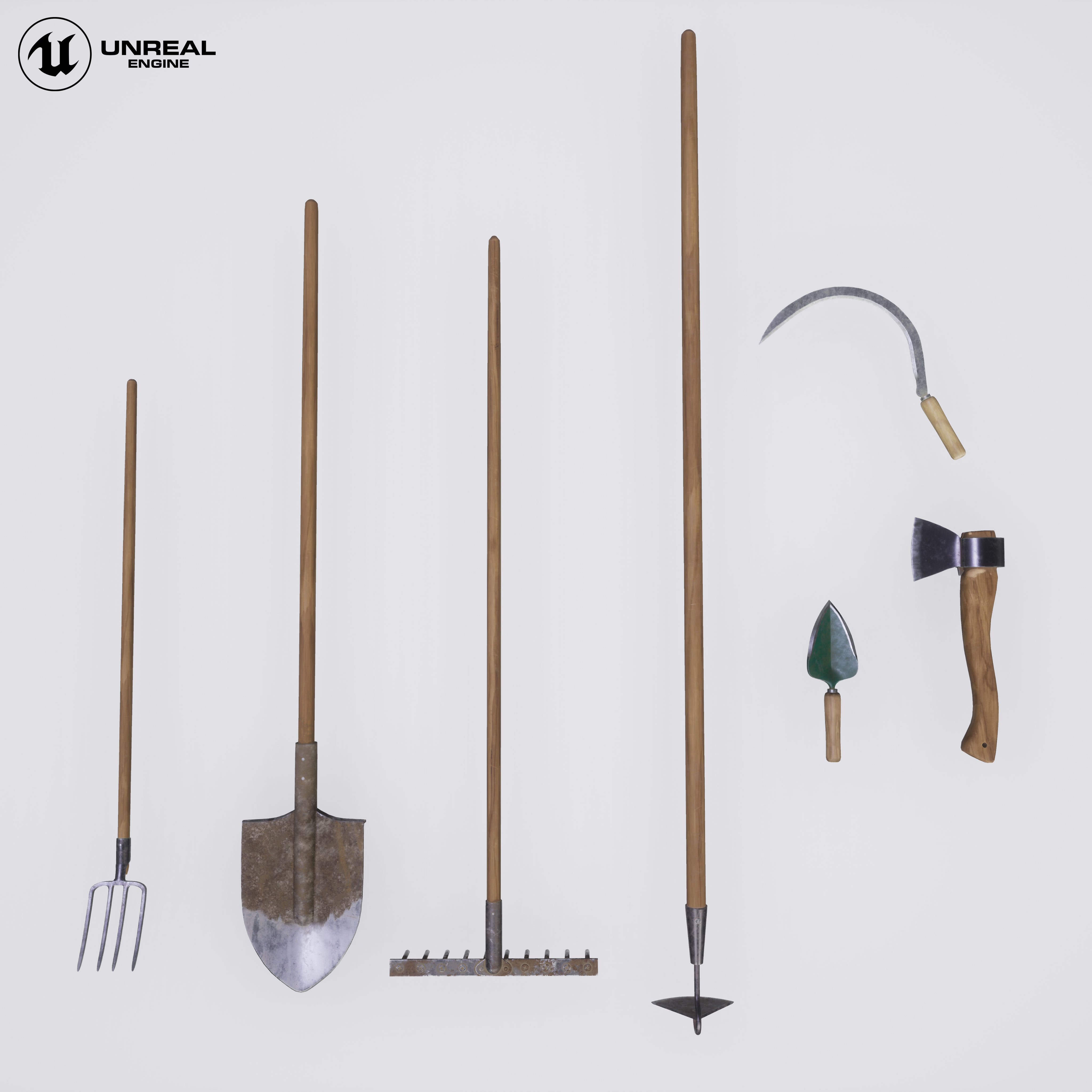 Gardening hand tools collection _1