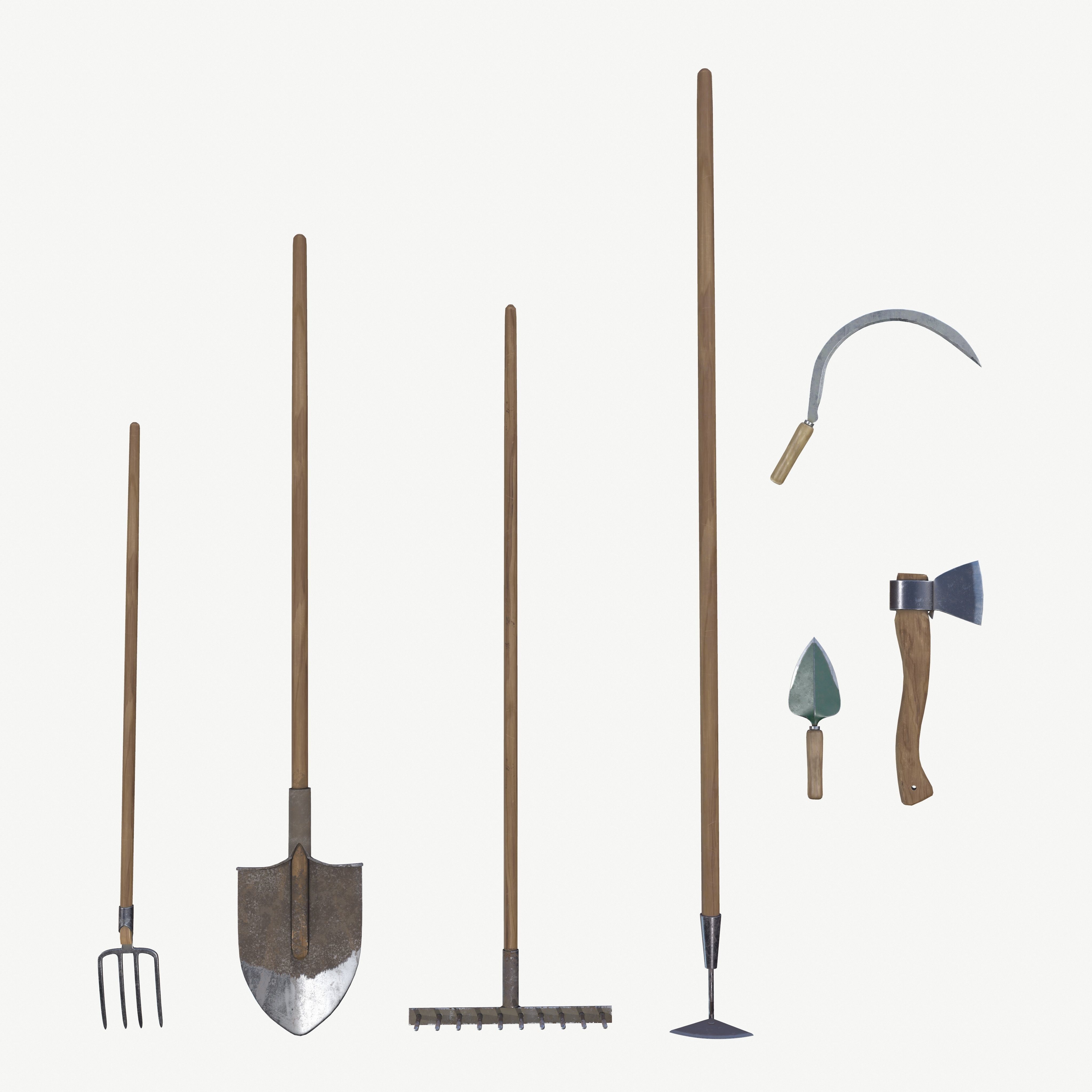 Gardening hand tools collection _10