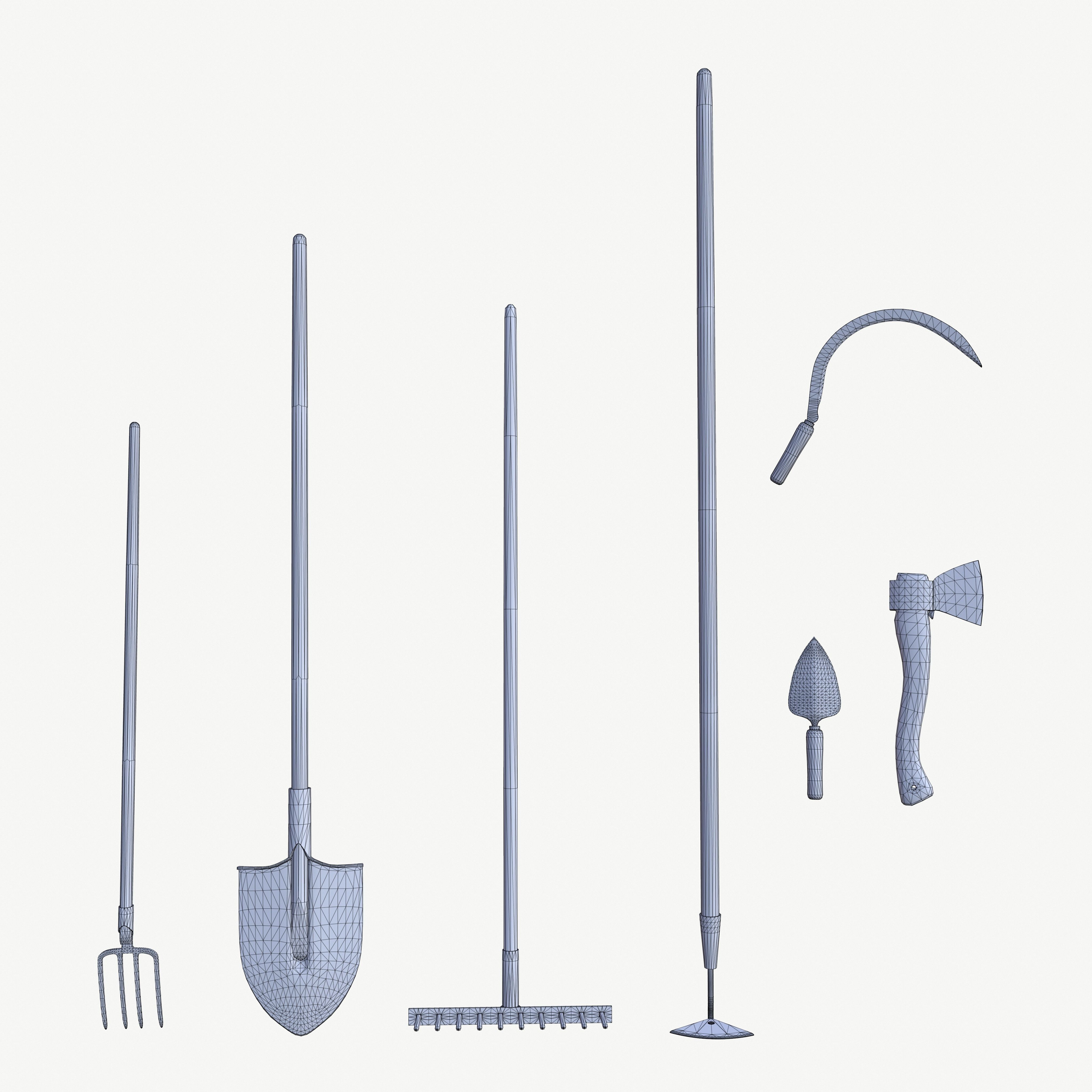 Gardening hand tools collection _14