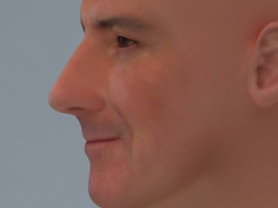 Dustin Hoffman 3D model_1
