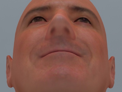 Dustin Hoffman 3D model_2