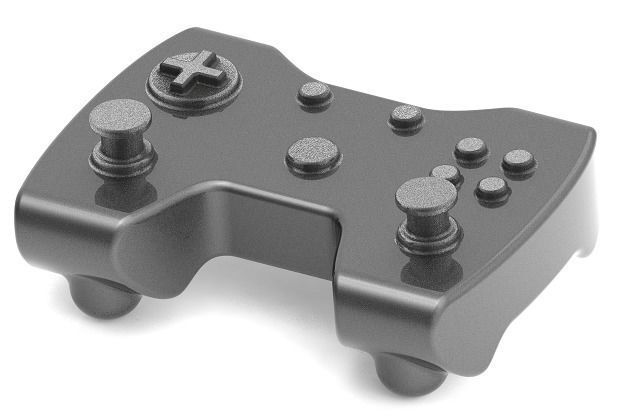 Classic Wireless Gamepad 3D print model_2