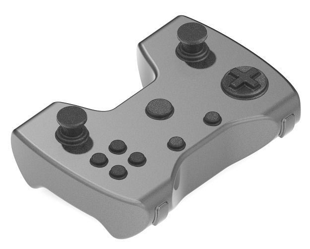 Classic Wireless Gamepad 3D print model_1