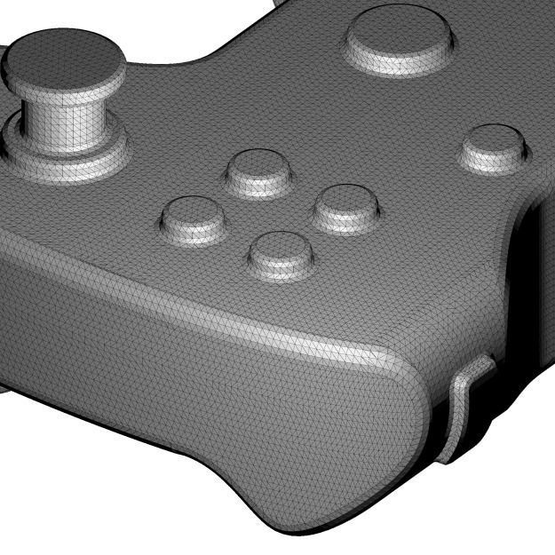 Classic Wireless Gamepad 3D print model_5