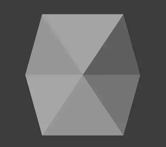 Geometric shaped vase and pen holder printable model