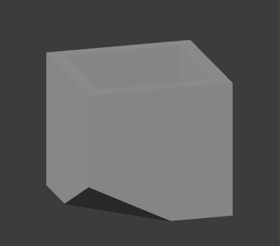 Geometric shaped vase and pen holder printable model 3D print model_2