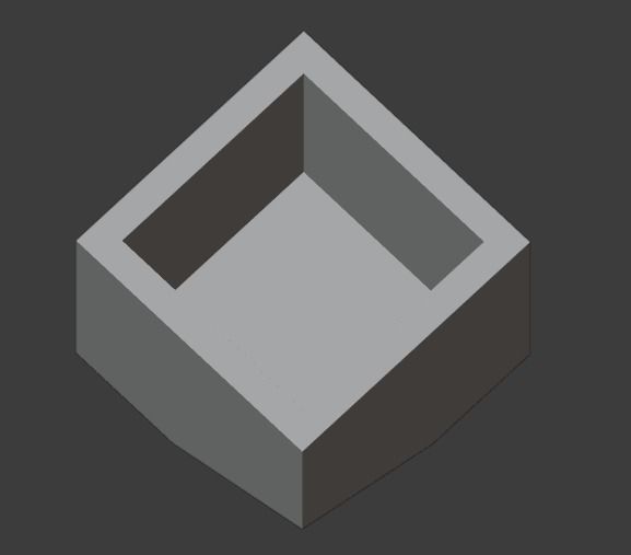 Geometric shaped vase and pen holder printable model 3D print model_5