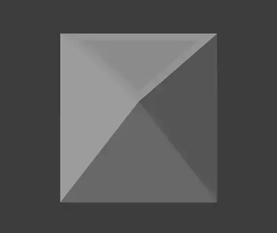 Geometric shaped vase and pen holder printable model