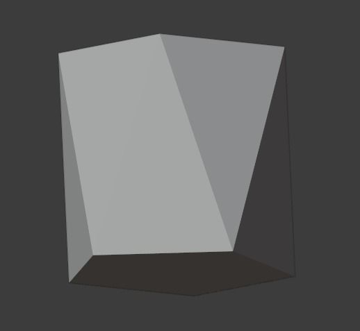 Geometric shaped vase and pen holder printable model 3D print model_4