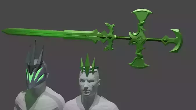 Viego league of legends cosplay 3d print