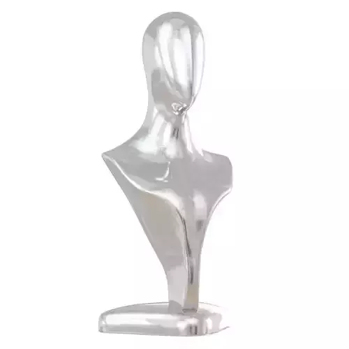 Metal bust of mannequin for shop 127