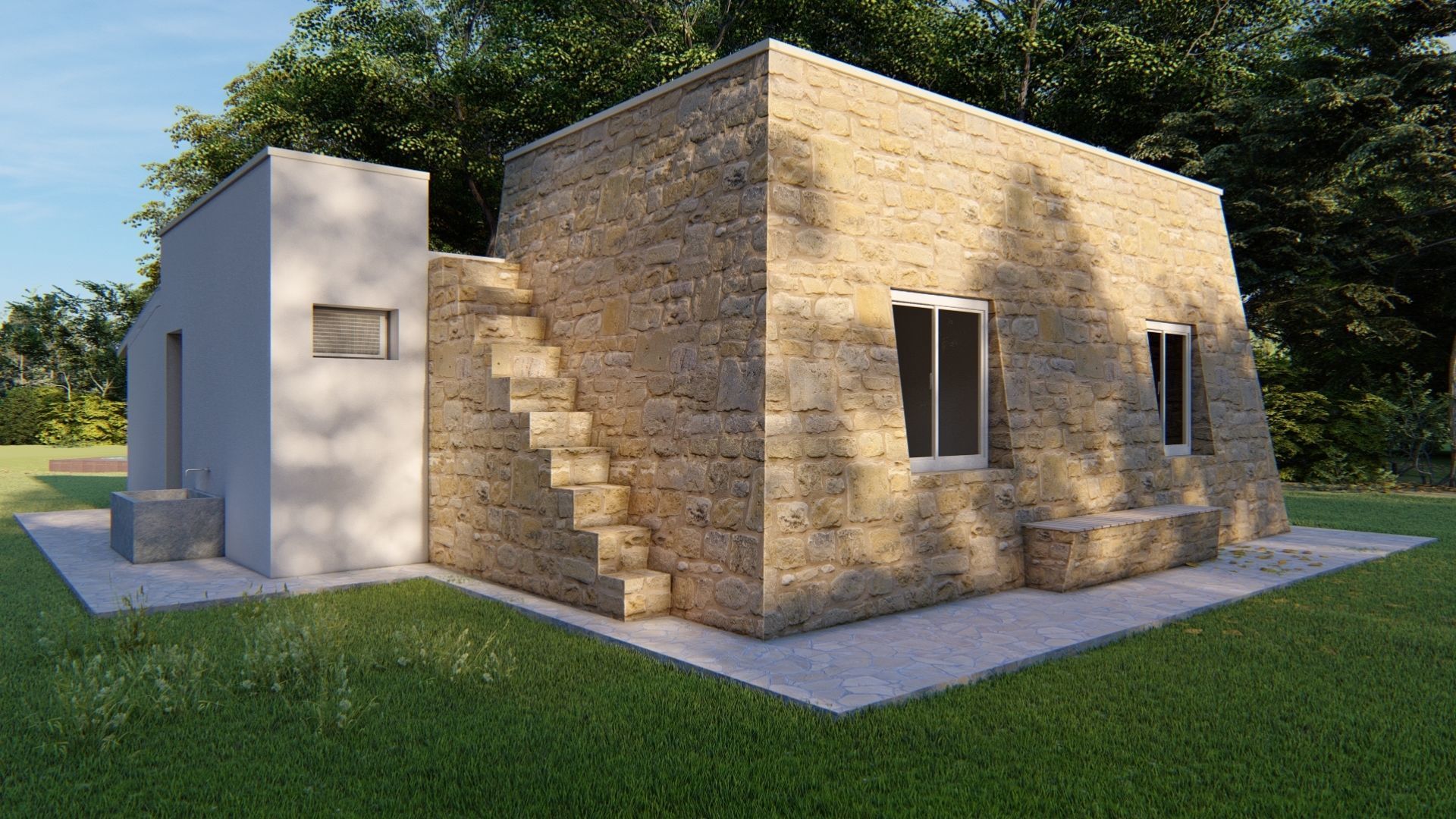 Village House 3D model_3