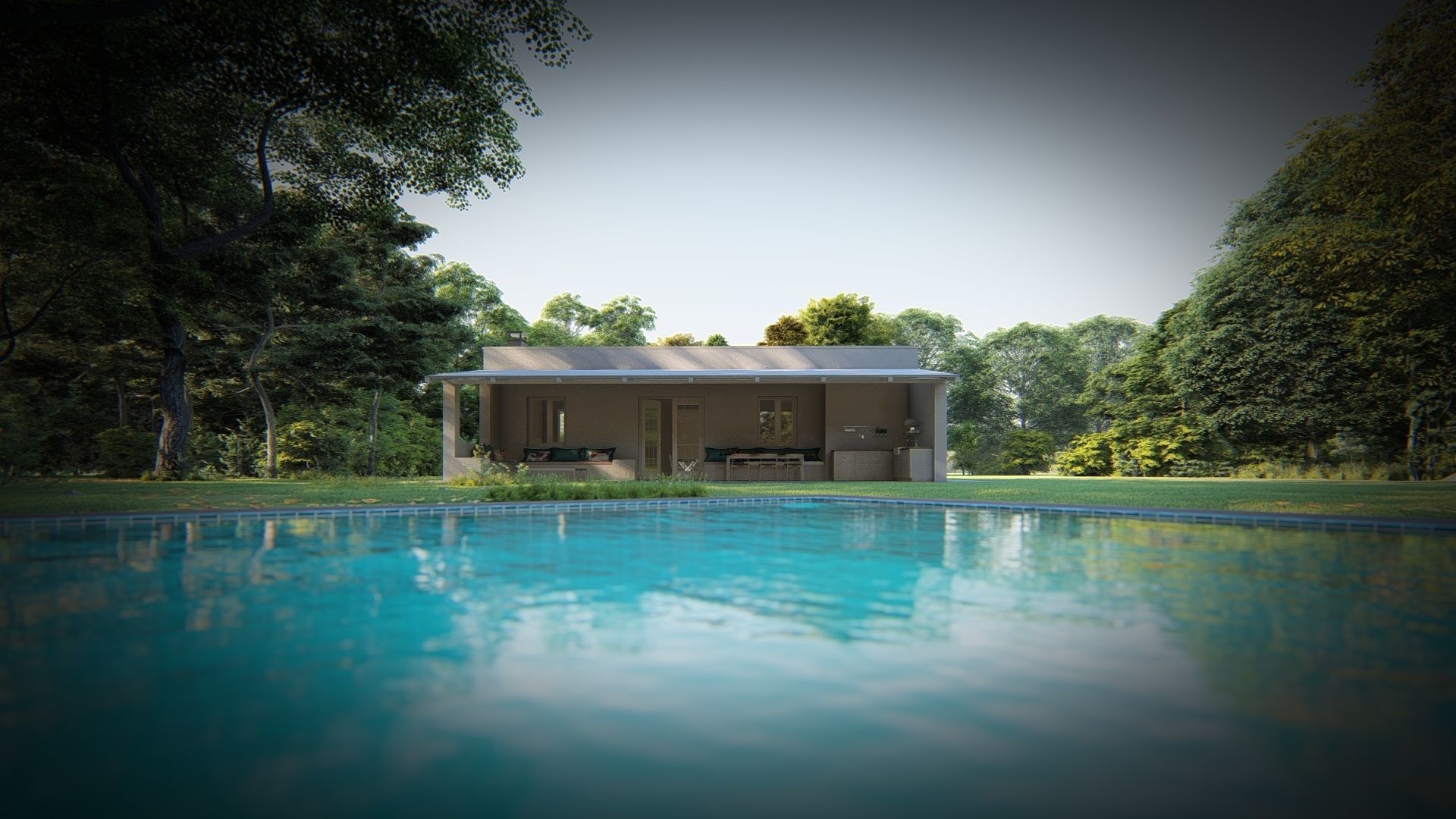 Village House 3D model_1