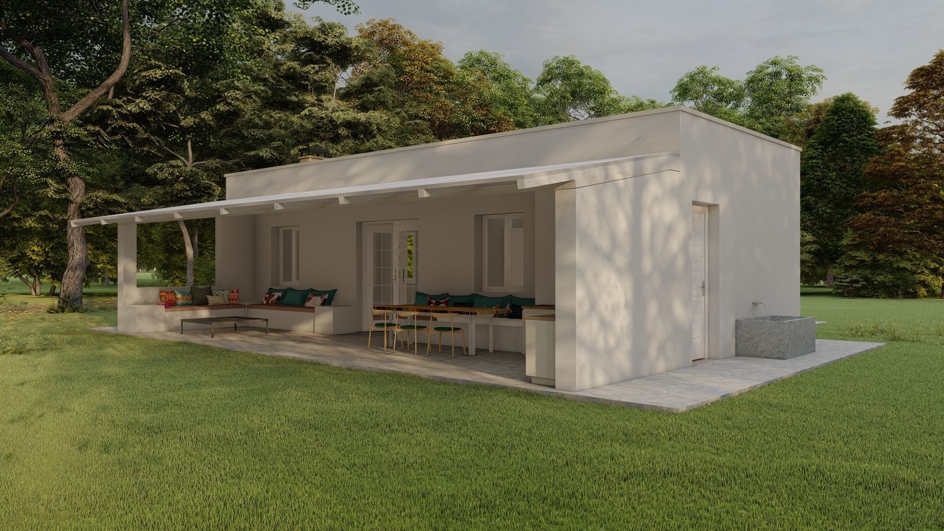 Village House 3D model_4