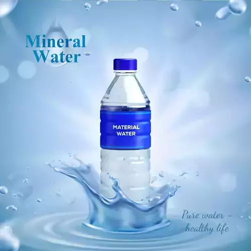Water Bottle 3D