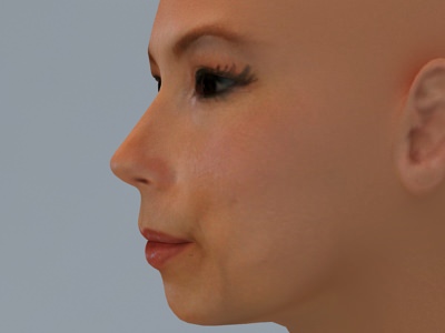 Eva Longoria 3D model_1
