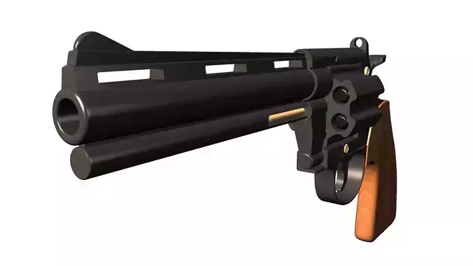 REVOLVER BLACK PYTHON 357 MAGNUM