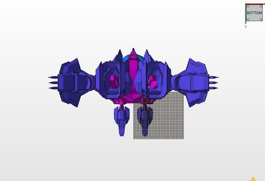 WargreymonX armor 3D print model_17