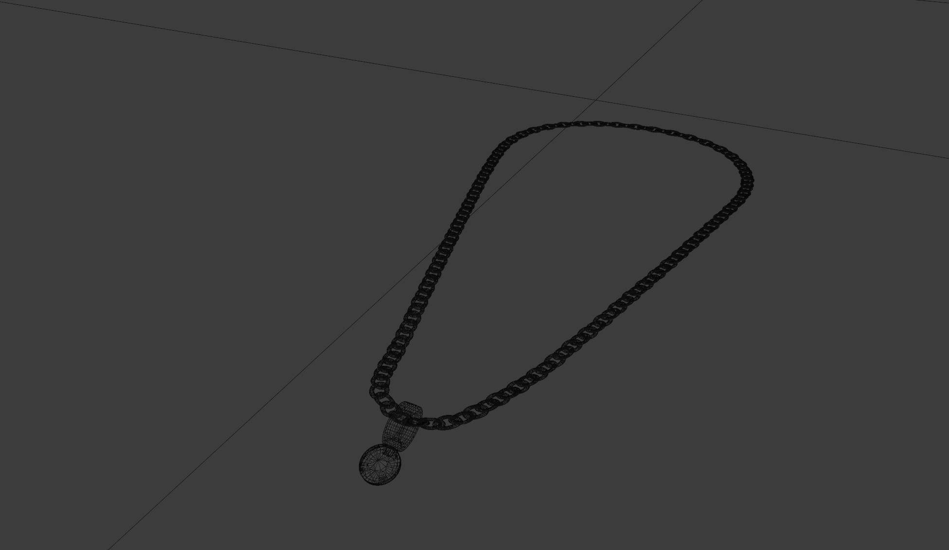 Chain With Diamond free 3D model CGTrader