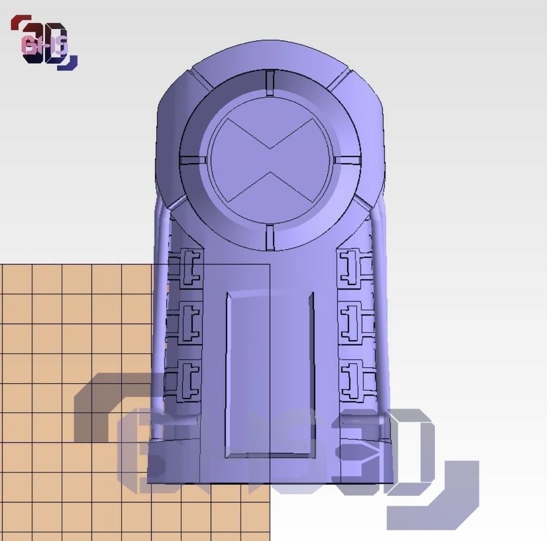 Ultimatrix Ben10  3D print model_10