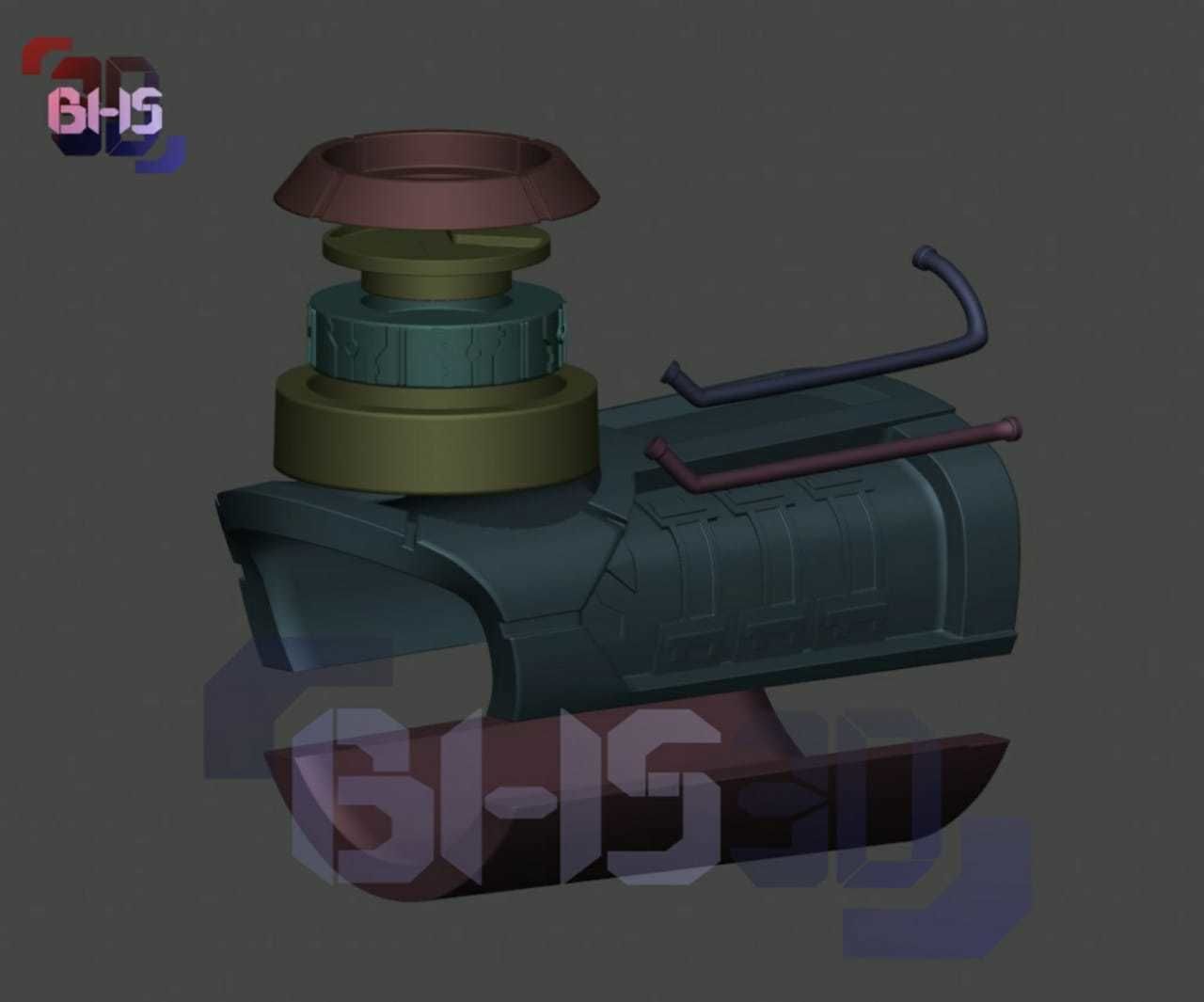 Ultimatrix Ben10  3D print model_6