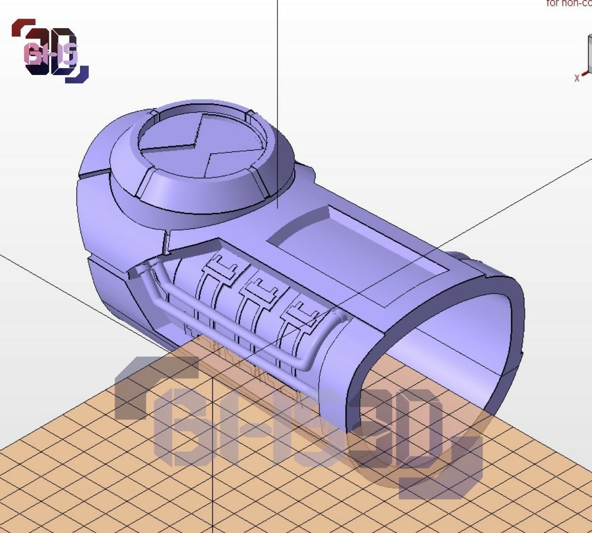 Ultimatrix Ben10  3D print model_9