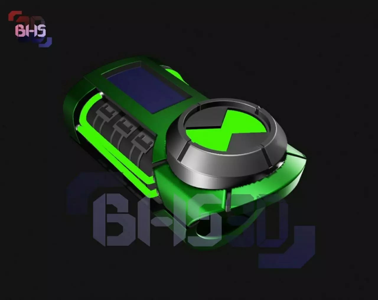 Ultimatrix Ben10  3D print model_0