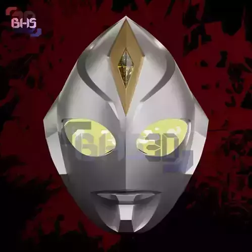 Ultraman DYNA Helmet 3D 3D print model