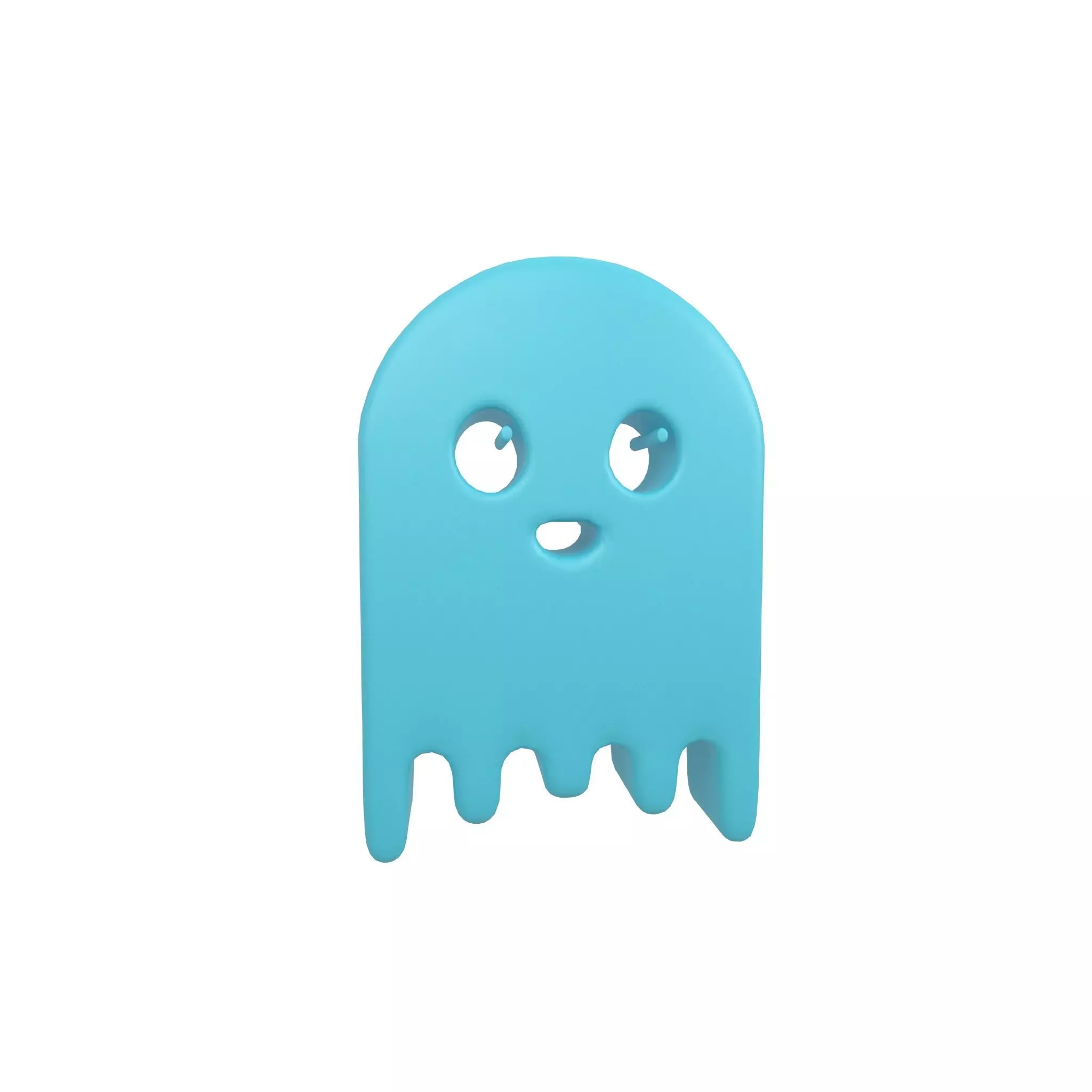 Aave Coin Ghost v1 002 Low-poly 3D model_0