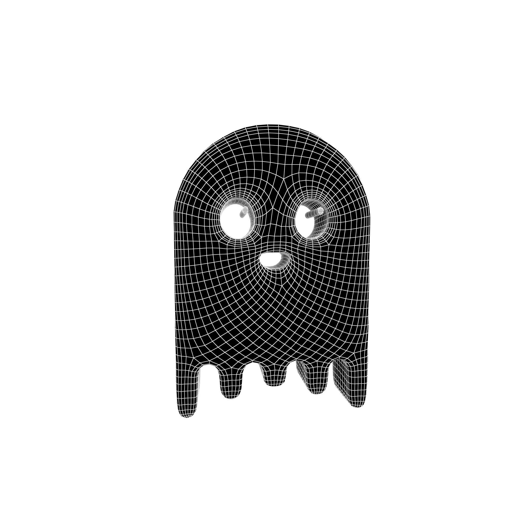 Aave Coin Ghost v1 004 Low-poly 3D model_5