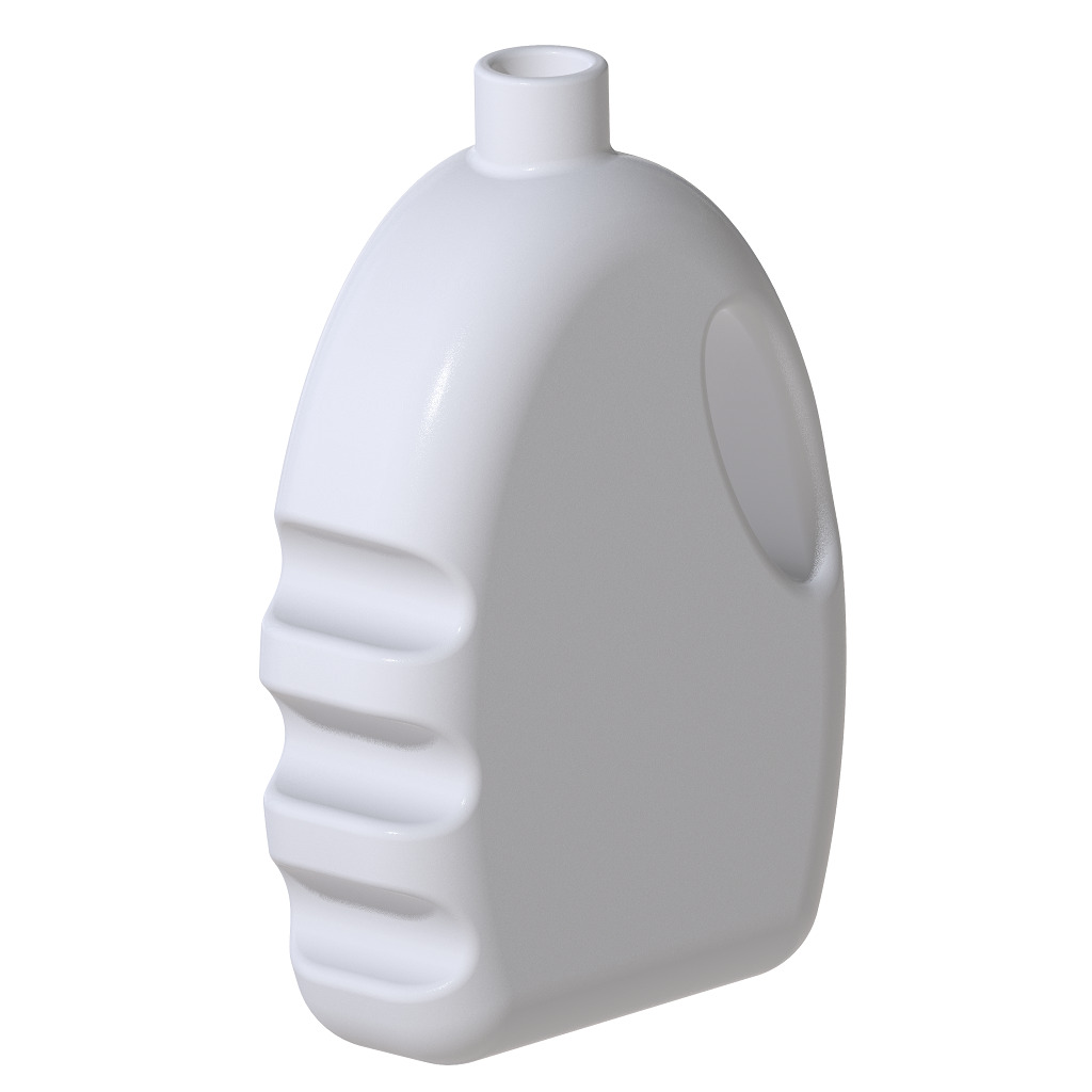 Detergent Bottle 3D print model_1
