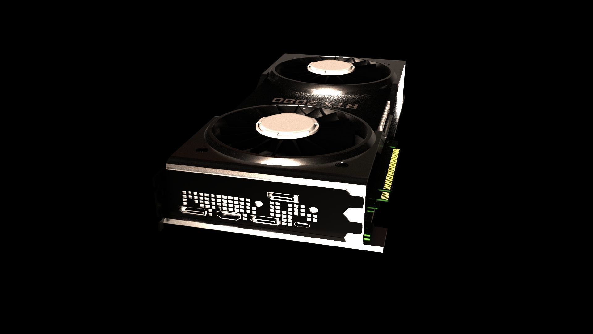 RTX 2080 Ti Founders Edition  3D model_1