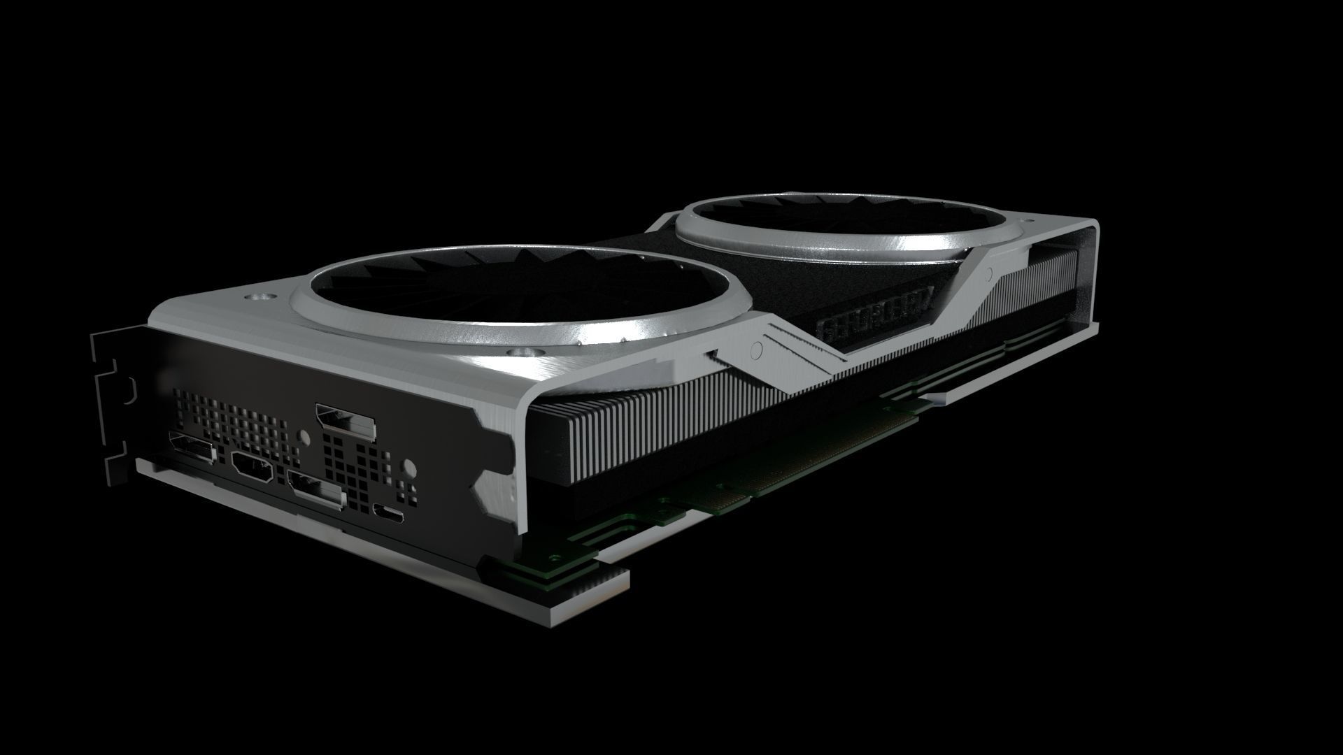 RTX 2080 Ti Founders Edition  3D model_5