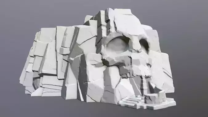 Skul Rock 3D print model