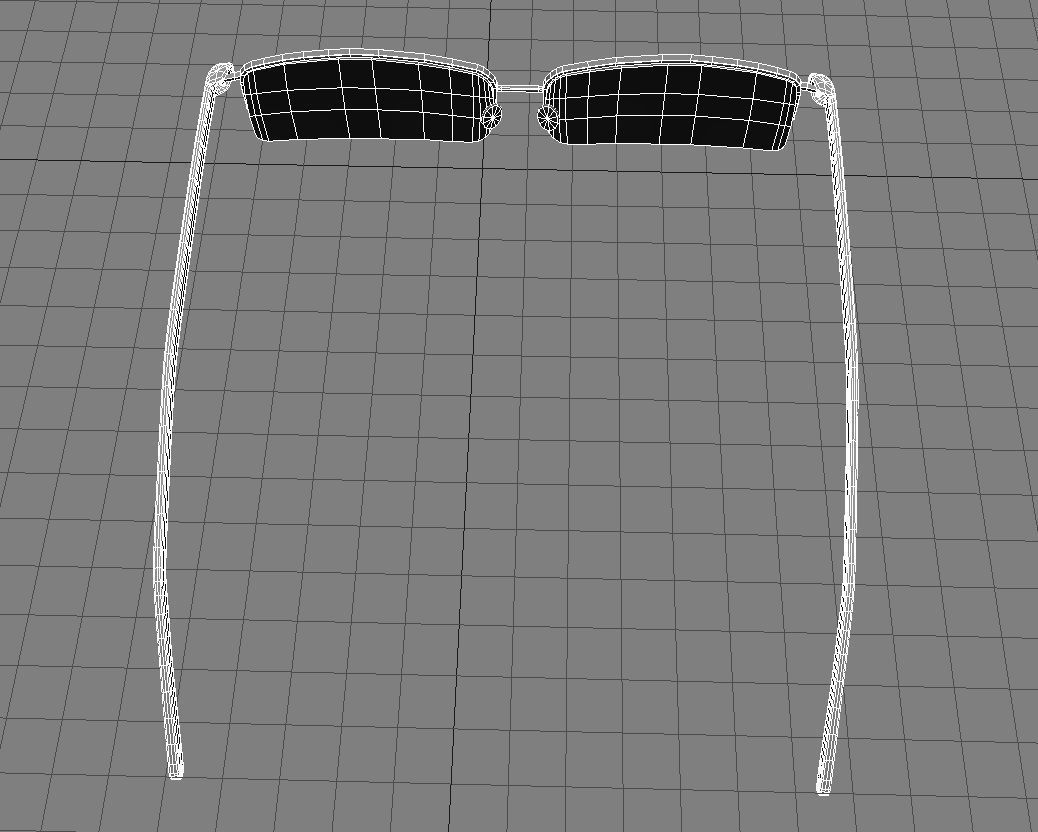 Spectacles 3D Model pair of glasses Low-poly 3D model_12