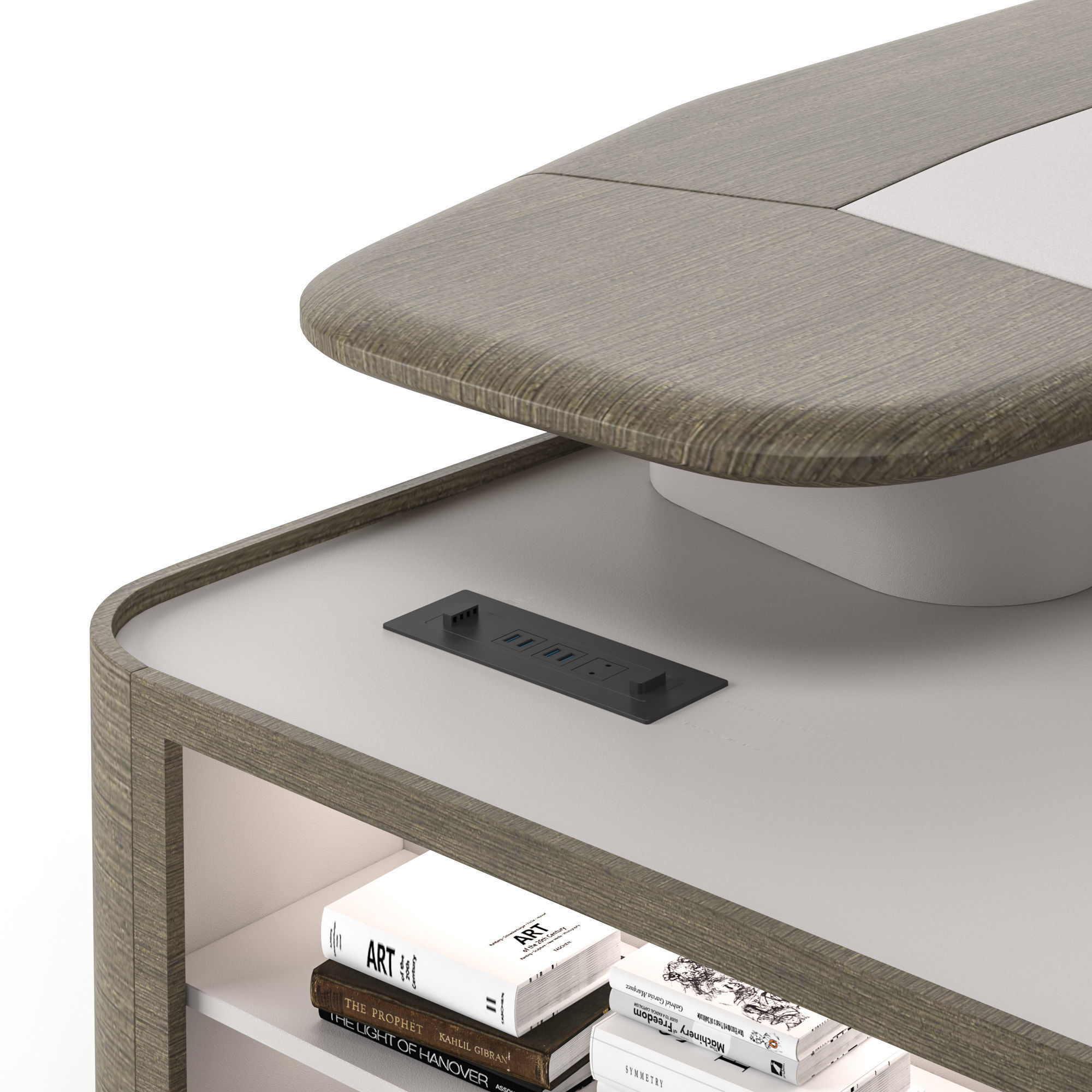 Ring table Kano factory 3D model_2