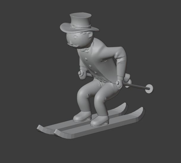 Lupen Cartoony Figure 3d Print Ready Model 3D print model_2