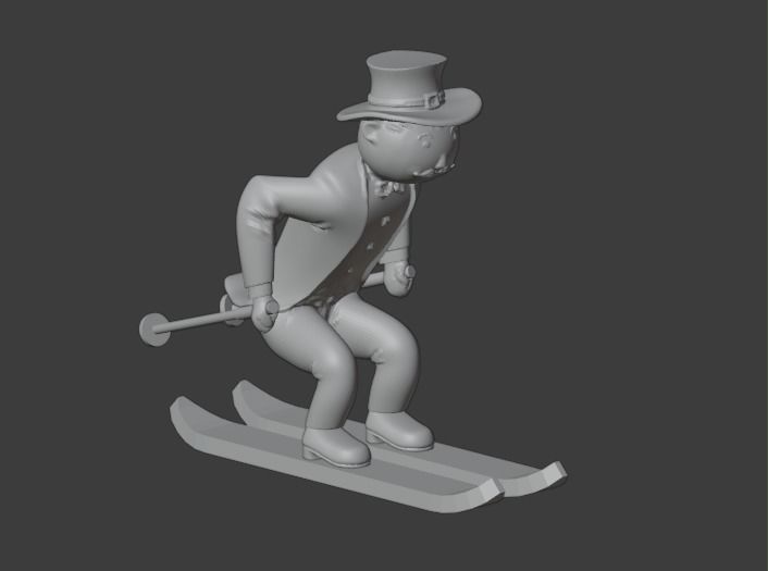 Lupen Cartoony Figure 3d Print Ready Model 3D print model_1