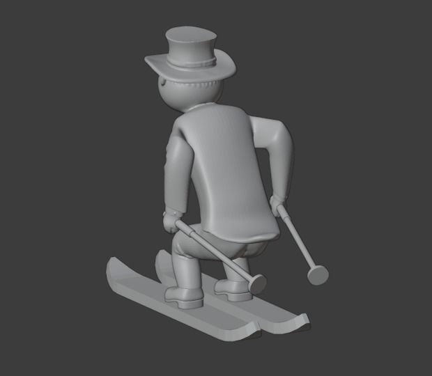 Lupen Cartoony Figure 3d Print Ready Model 3D print model_3