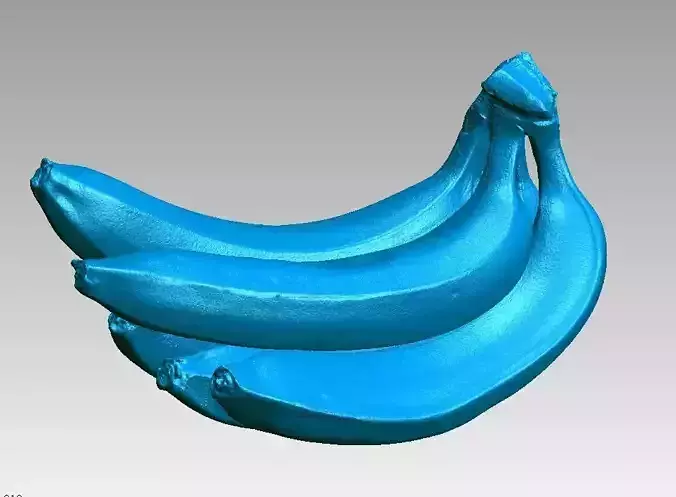 Real Banana Fruit High Detail Natural 3D Scan 3D print model Real Banana Fruit High Detail Natural 3D Scan 3D print model