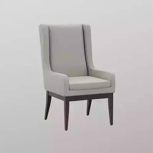 Ivory Dexter wingback Armchair