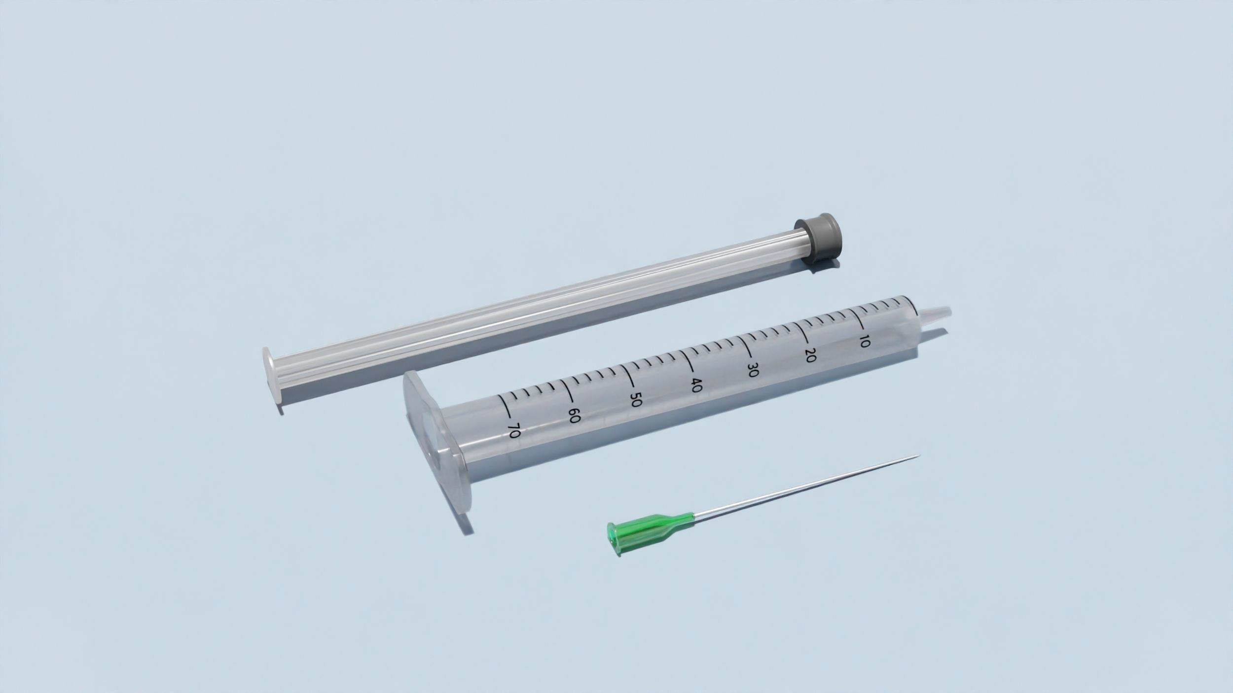 syringe 3D model injection Free 3D model_2