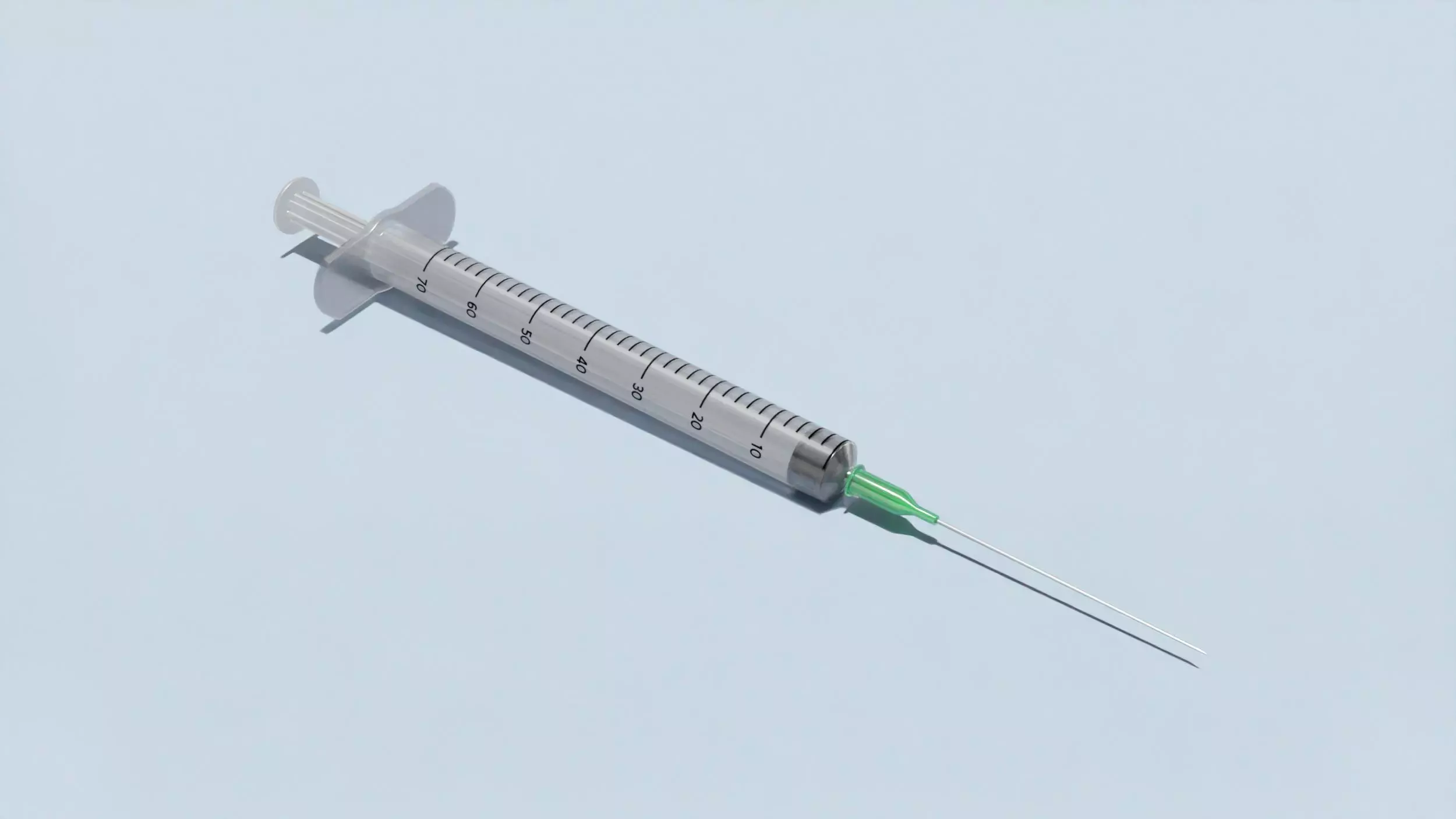 syringe 3D model injection Free 3D model_0