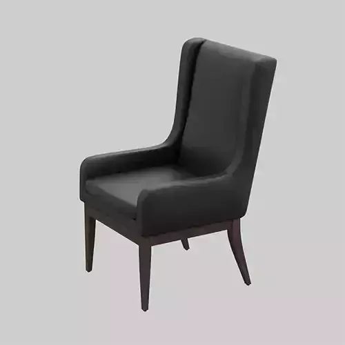 Wing Back Armchair artificial leather