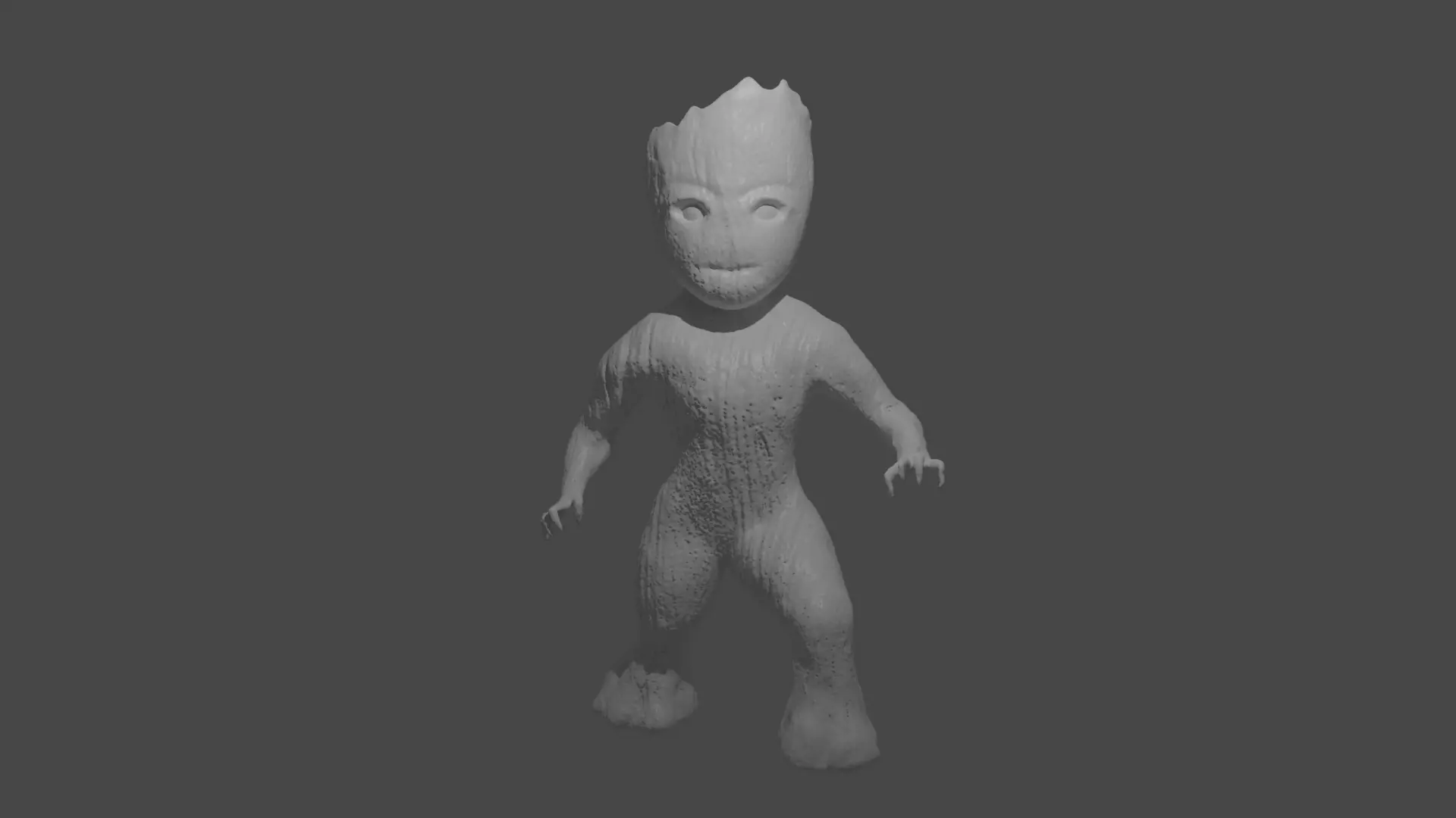 Groot baby 3D model_0