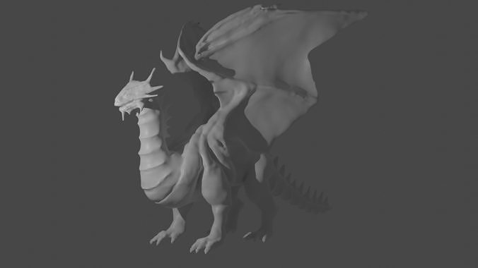 Dragon 3D model