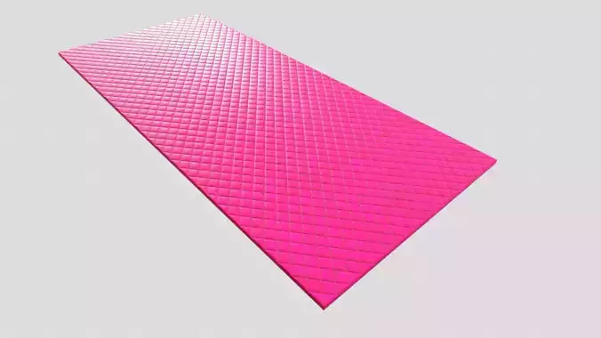 Yoga mat - 3D model