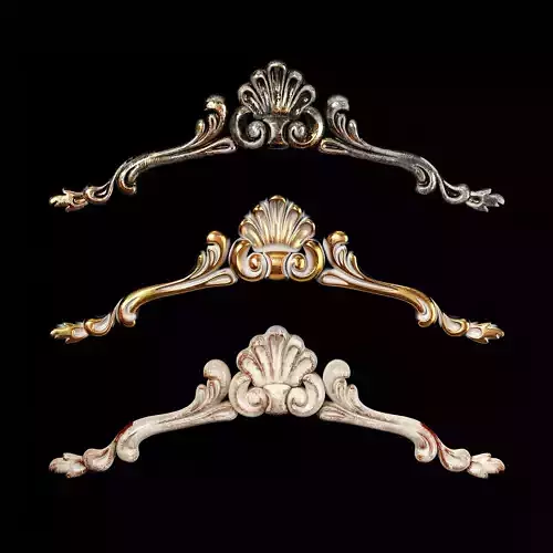 Classic carved 010 3D model